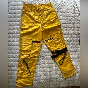 Yellow Cargo pants